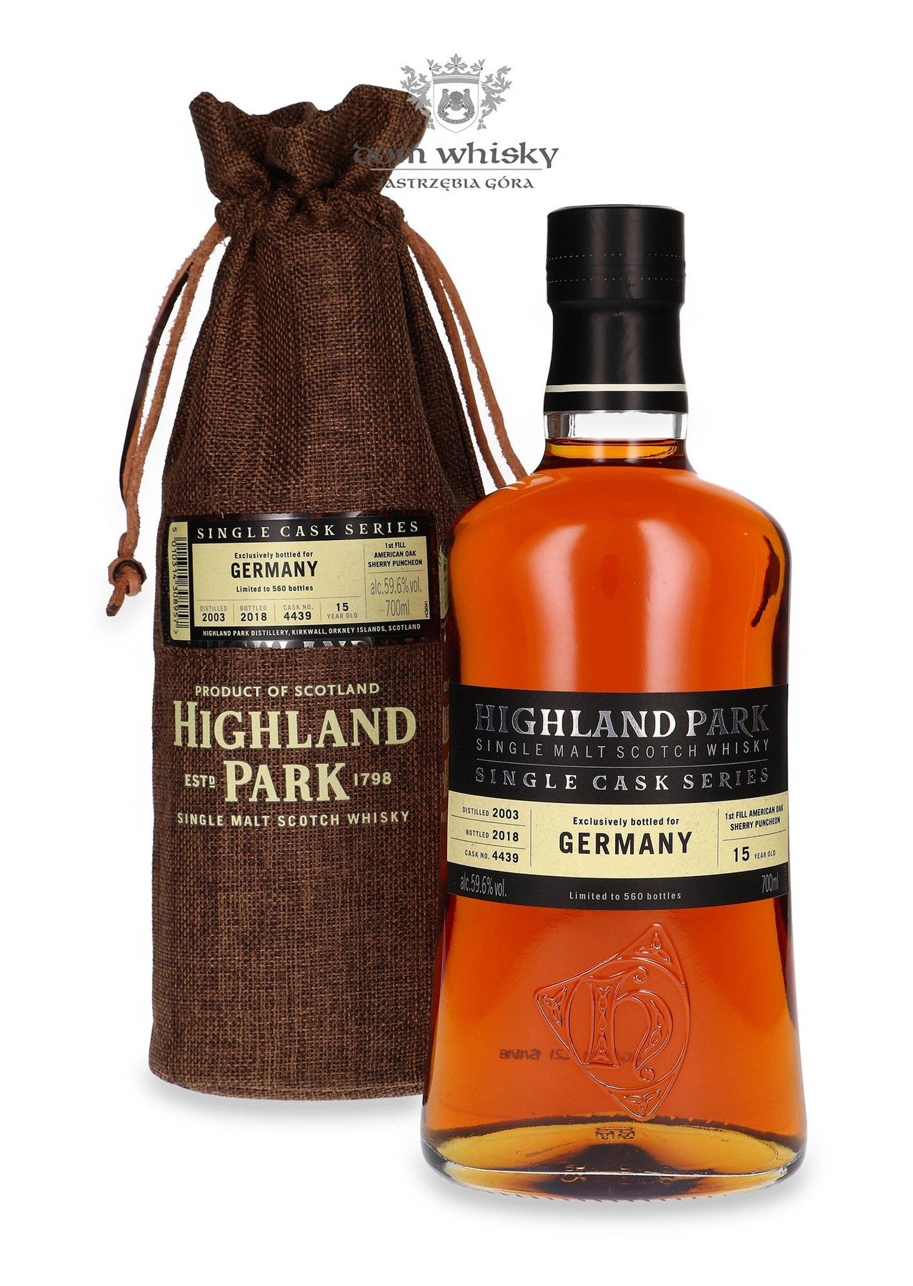 Highland Park 15 YO (D.2003, B.2018) Bottled For Germany