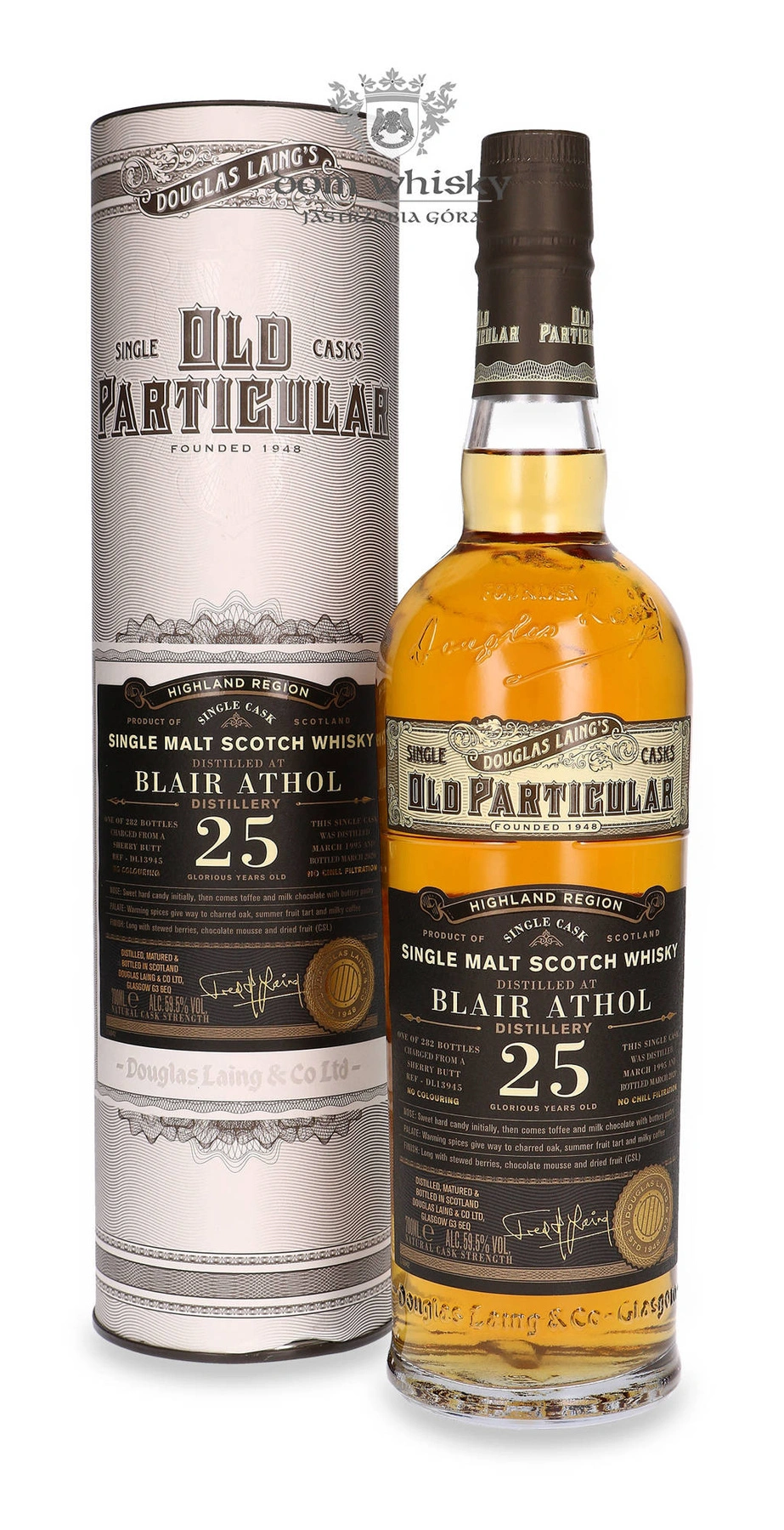 Douglas Laing 25 YO Blair Athol (D.1995, B.2020) Douglas Laing’s Old Particular