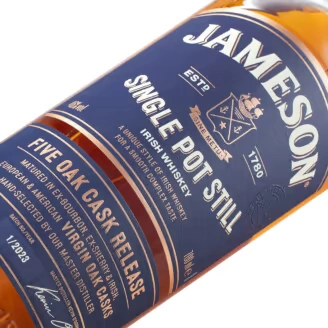 Jameson Single Pot Still Five Oak Cask Release