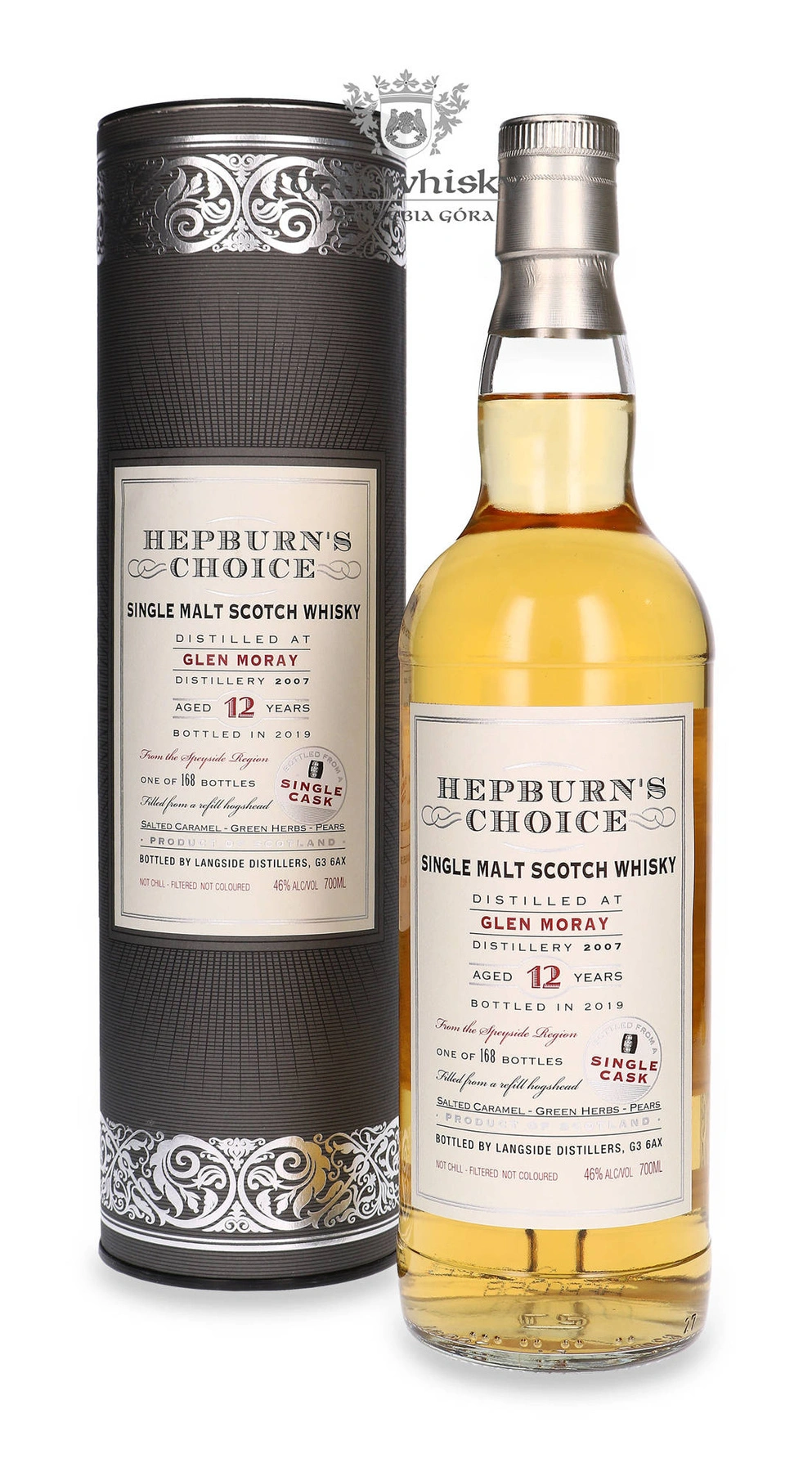 Langside Distillers 12 YO Glen Moray (D.2007, B.2019) Hepburn's Choice