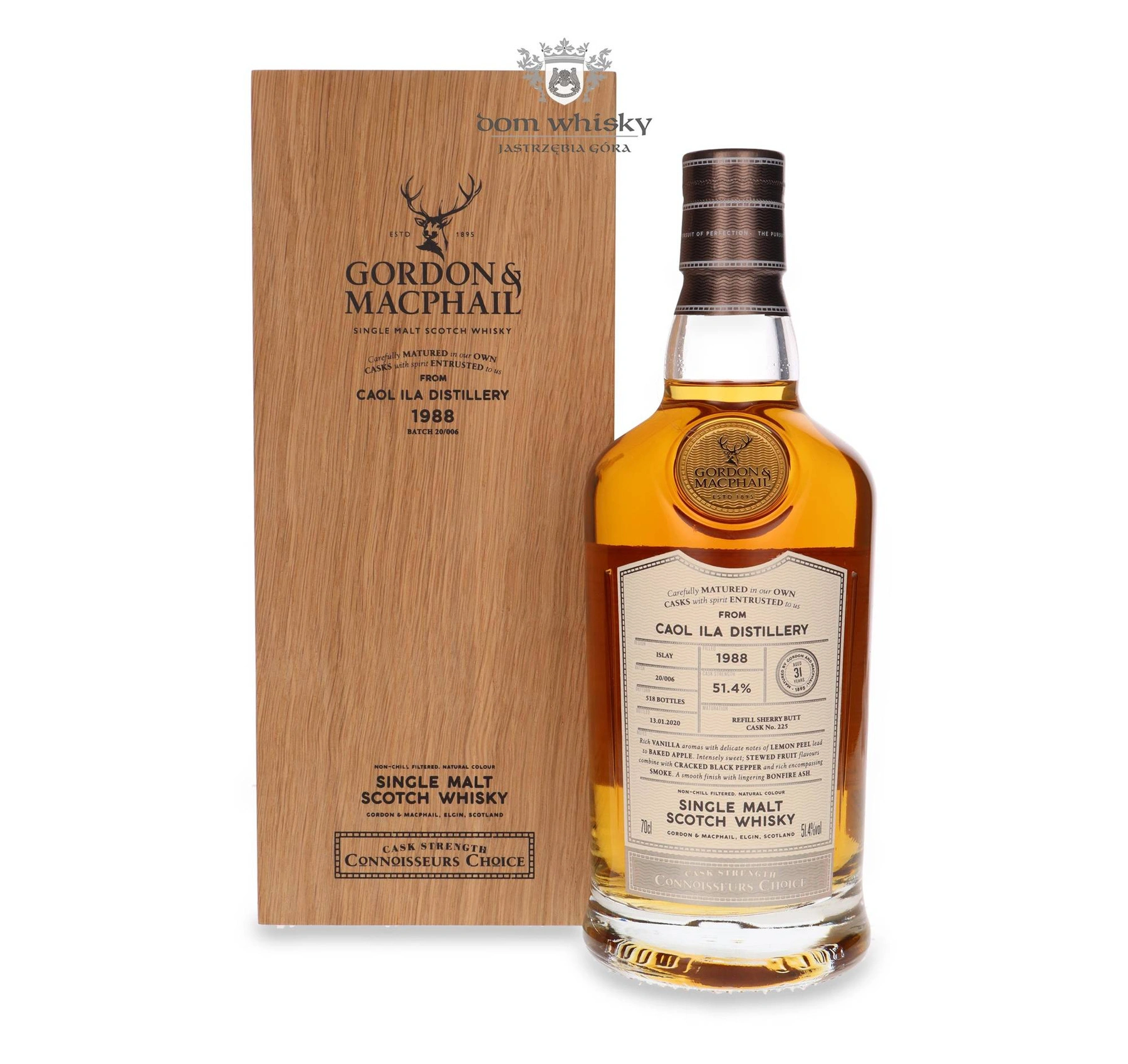 Caol Ila 31 YO (D.1988, B.2020) Connoisseurs Choice
