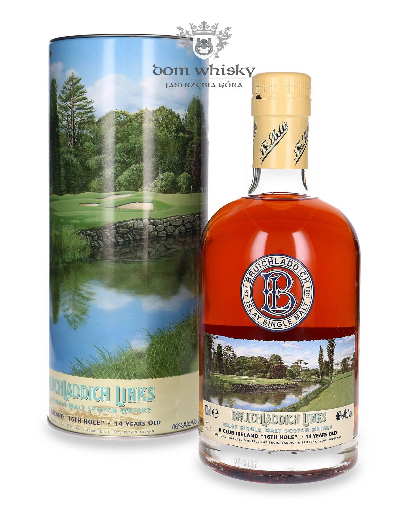 Bruichladdich 14 YO Links K Club Ireland 16th Hole