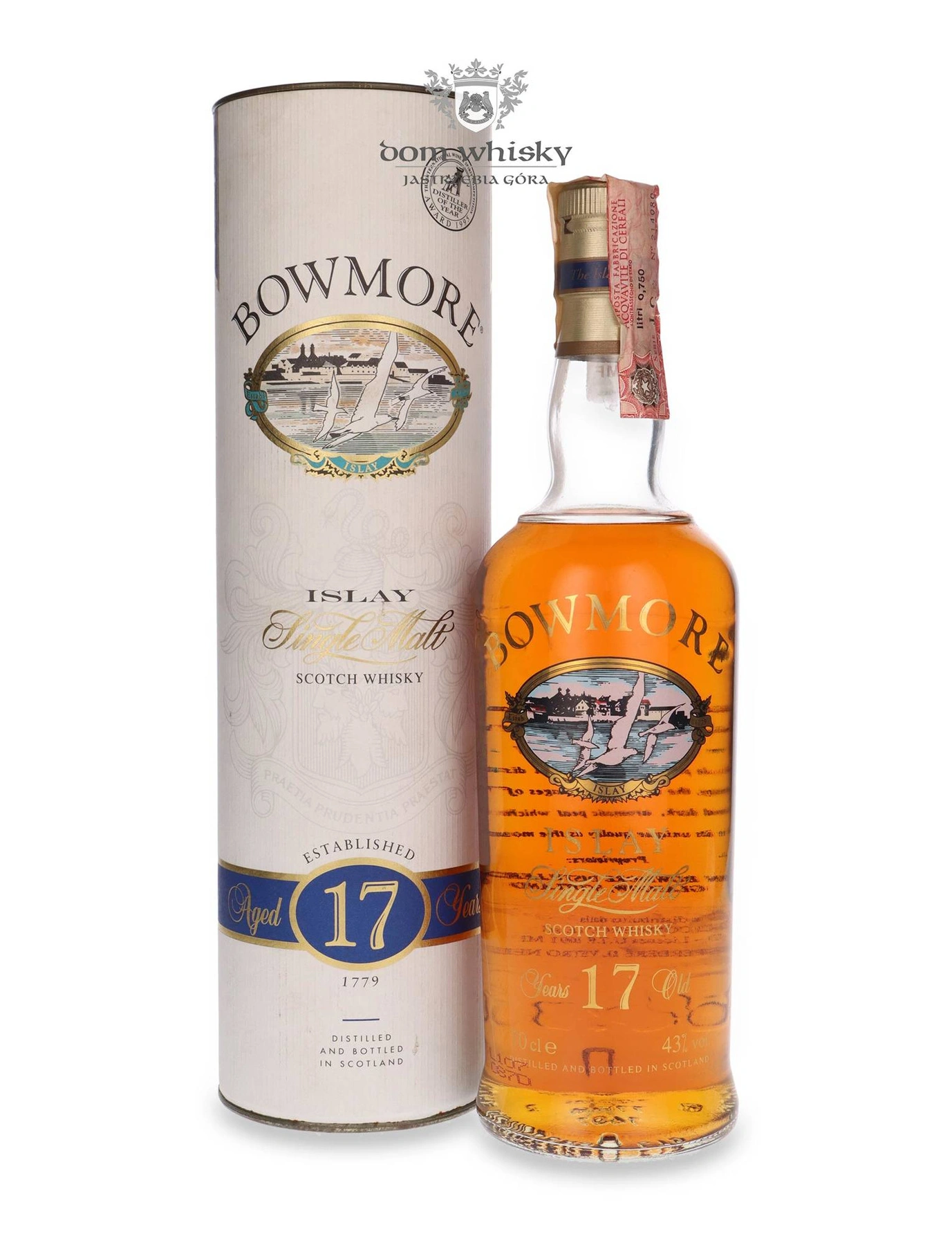 Bowmore 17 YO (Screen Printed Label)
