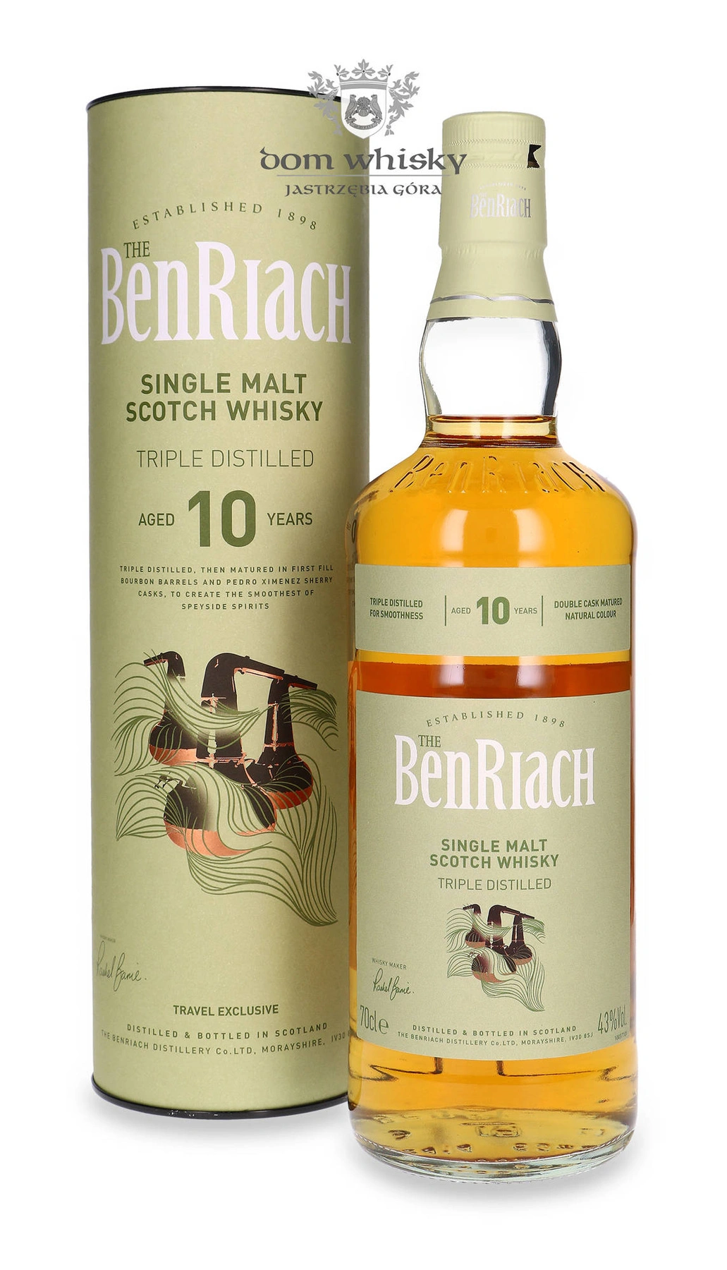 Benriach 10 YO Triple Distilled Travel Exclusive