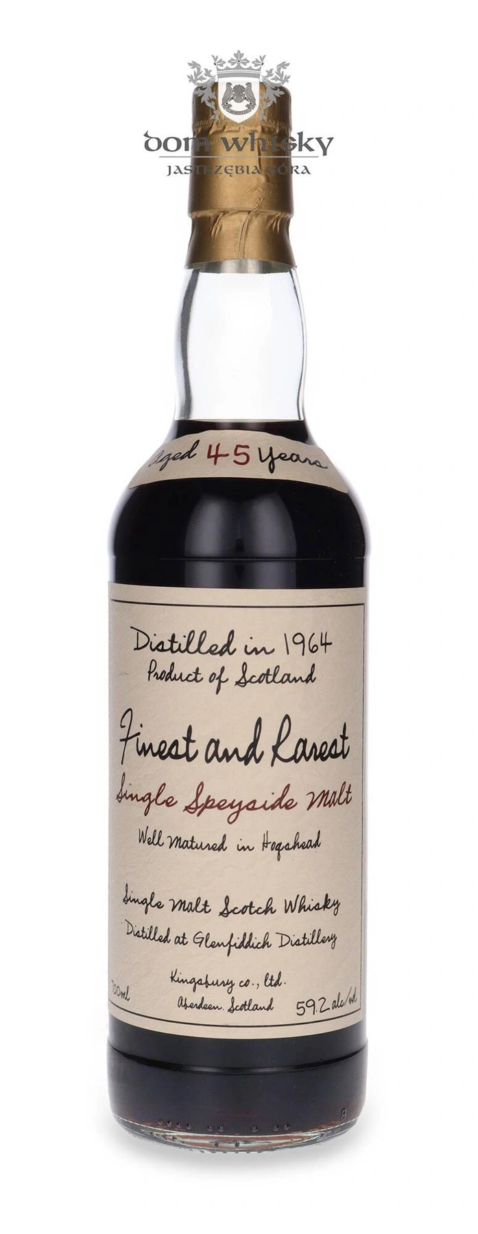 Glenfiddich 1964, 45 YO Finest And Rarest