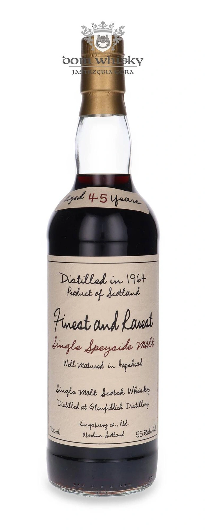 Glenfiddich 1964 Finest And Rarest 45 YO