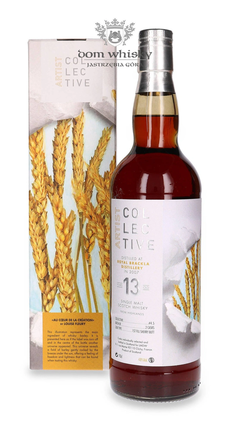 Royal Brackla 13 YO (Distilled 2007) Artist Collective #