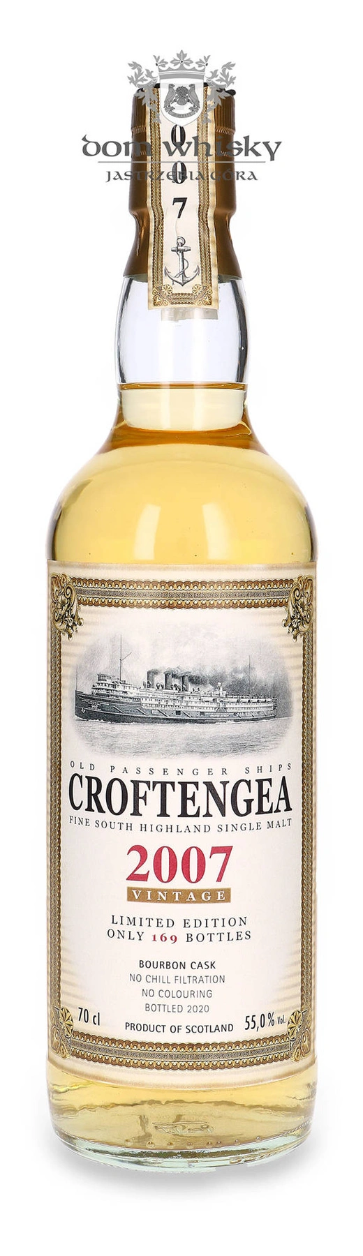 Croftengea 2007 (Bottled 2020) Jack Wiebers Old Passenger Ships
