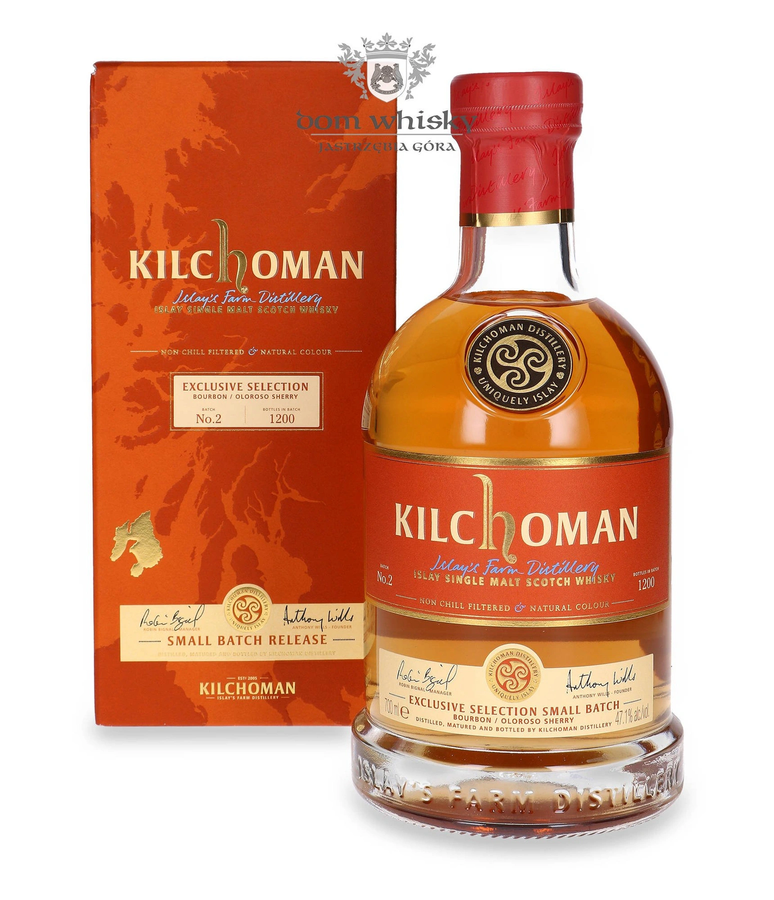 Kilchoman Distillery Exclusive Selection Batch No. 2 Bourbon