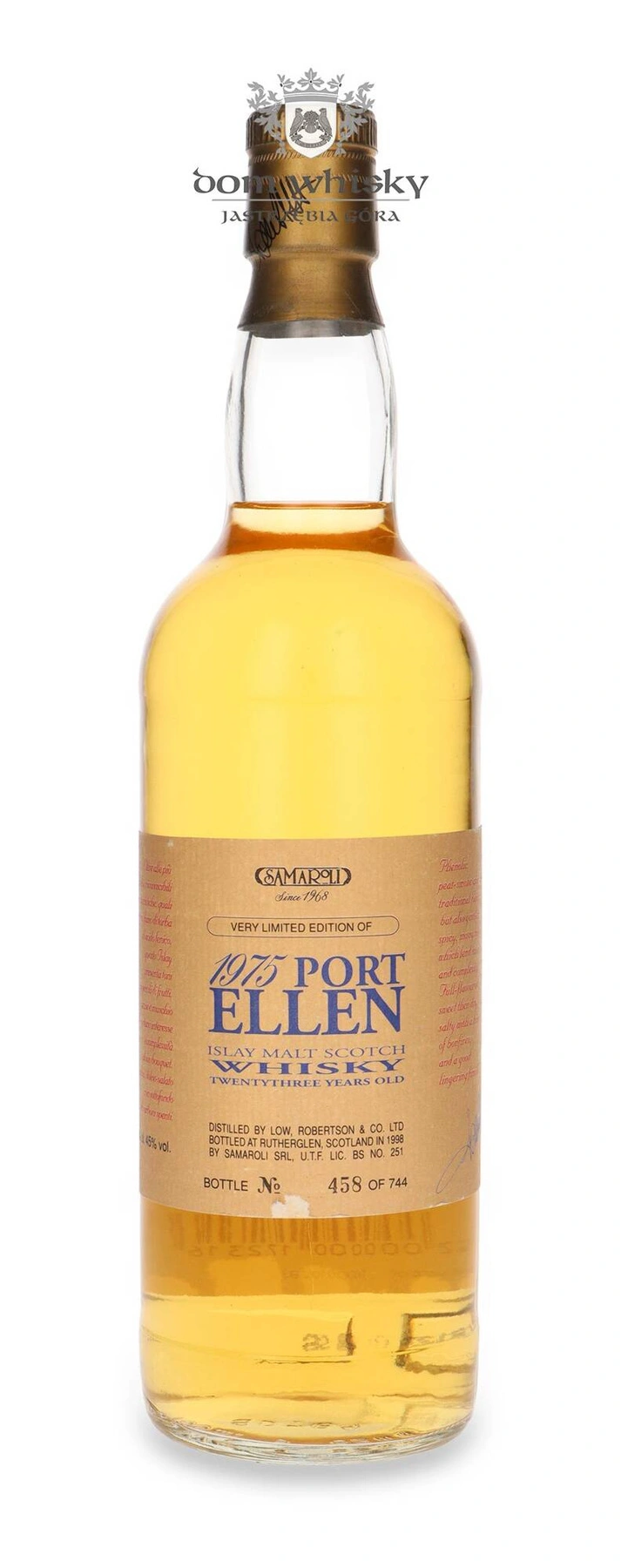 Samaroli 23 YO Port Ellen (D.1975, B.1998) Samaroli