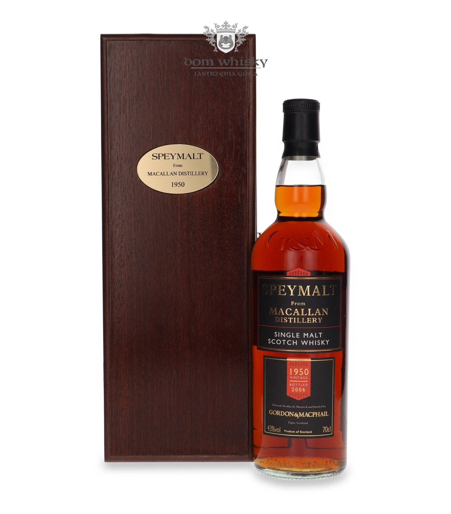 Gordon & Macphail Speymalt From The Macallan Distillery Vintage 1950 (Bottled 2006) G&m