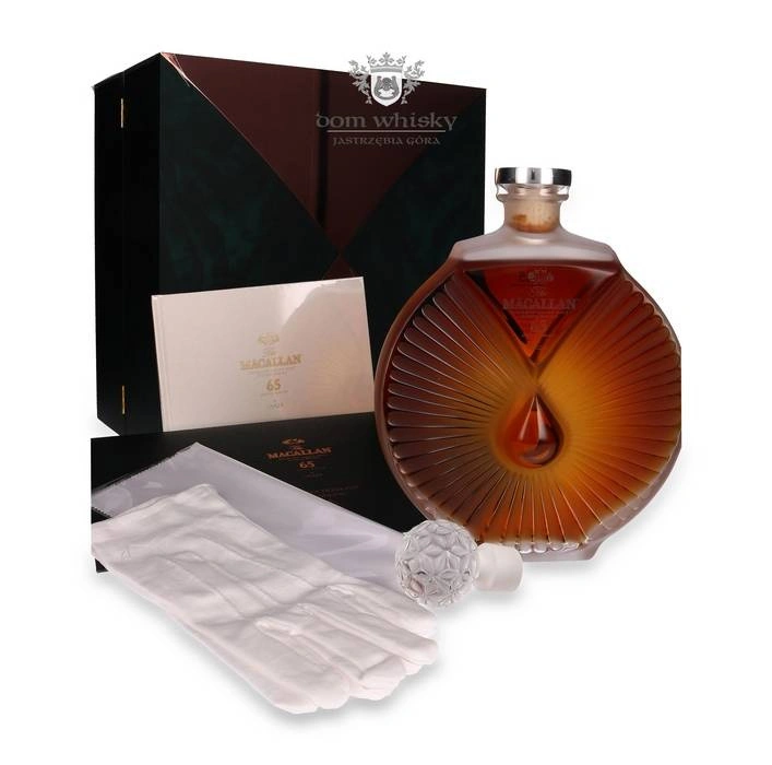 The Macallan 65 YO In Lalique , Six Pillars Collection