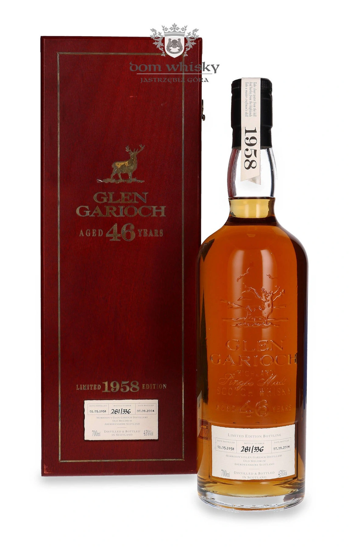 Glen Garioch 46 YO (D.1958, B.2004) Limited Edition