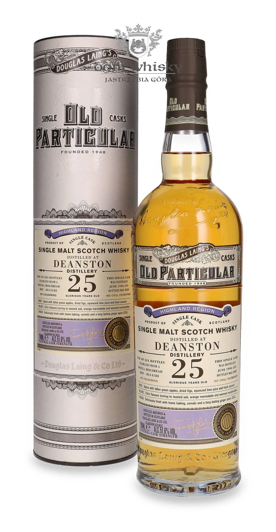 Douglas Laing & Co. 25 YO Deanston (D.1994, B.2020) Douglas Laing’s Old Particular