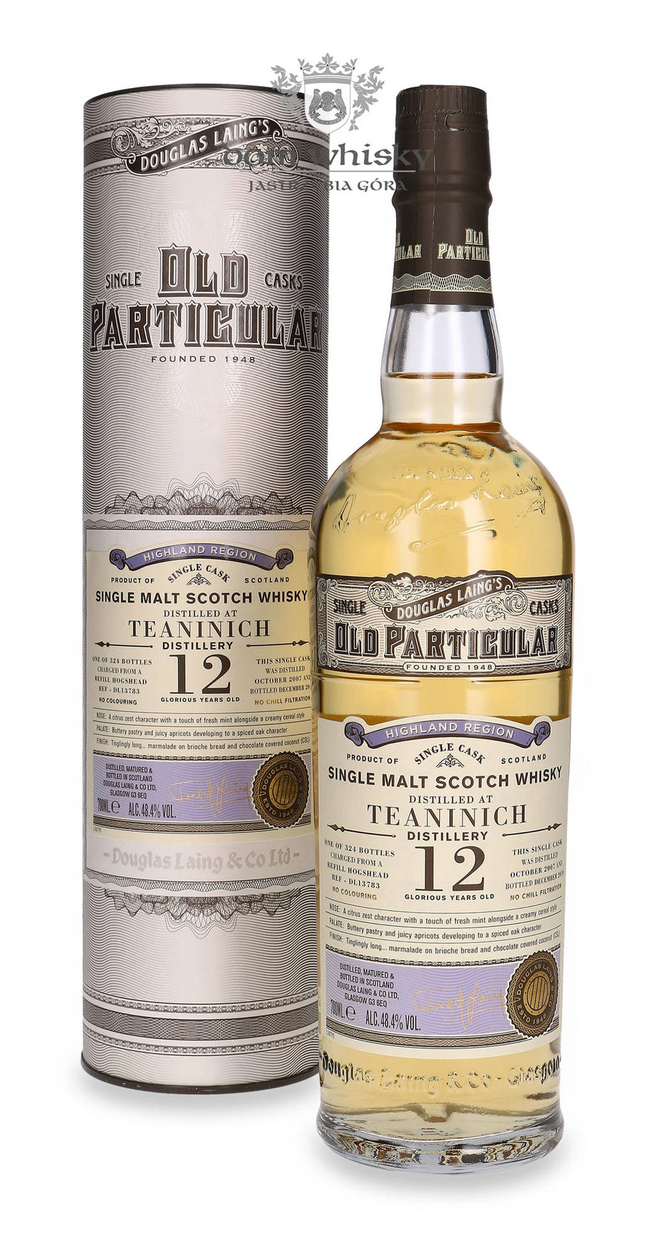 Douglas Laing & Co. 12 YO Teaninich (D.2007, B.2019) Douglas Laing’s Old Particular