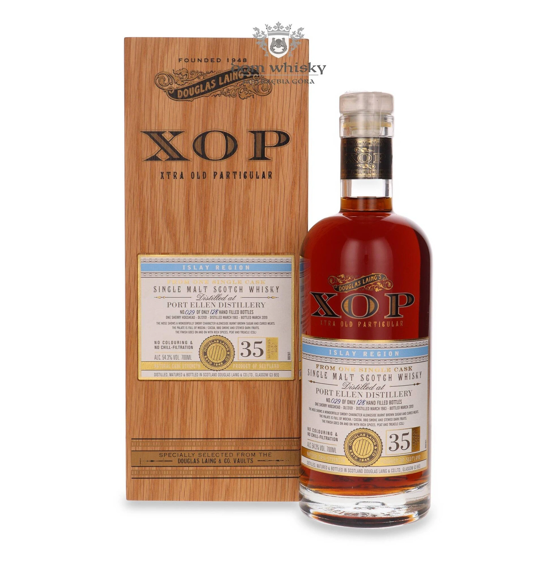 Douglas Laing & Co. 35 YO Port Ellen , Xop Douglas Laing (D.1983, B.2019)