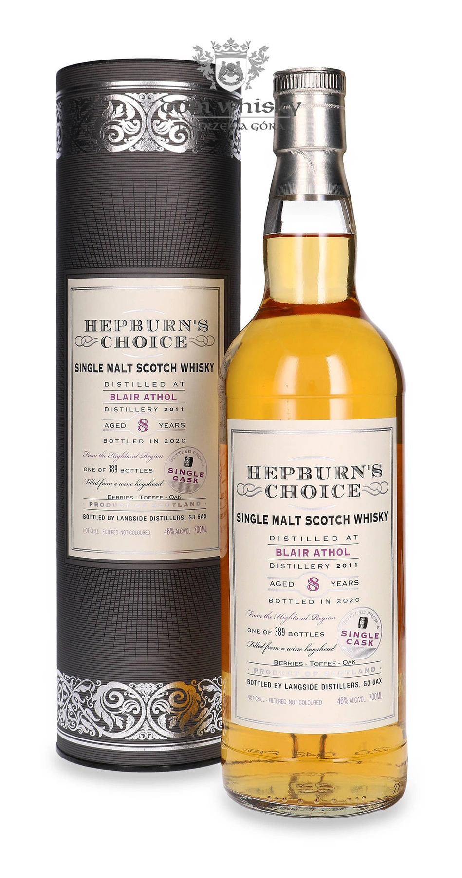 Langside Distillers 8 YO Blair Athol (D.2011, B.2020) Hepburn's Choice