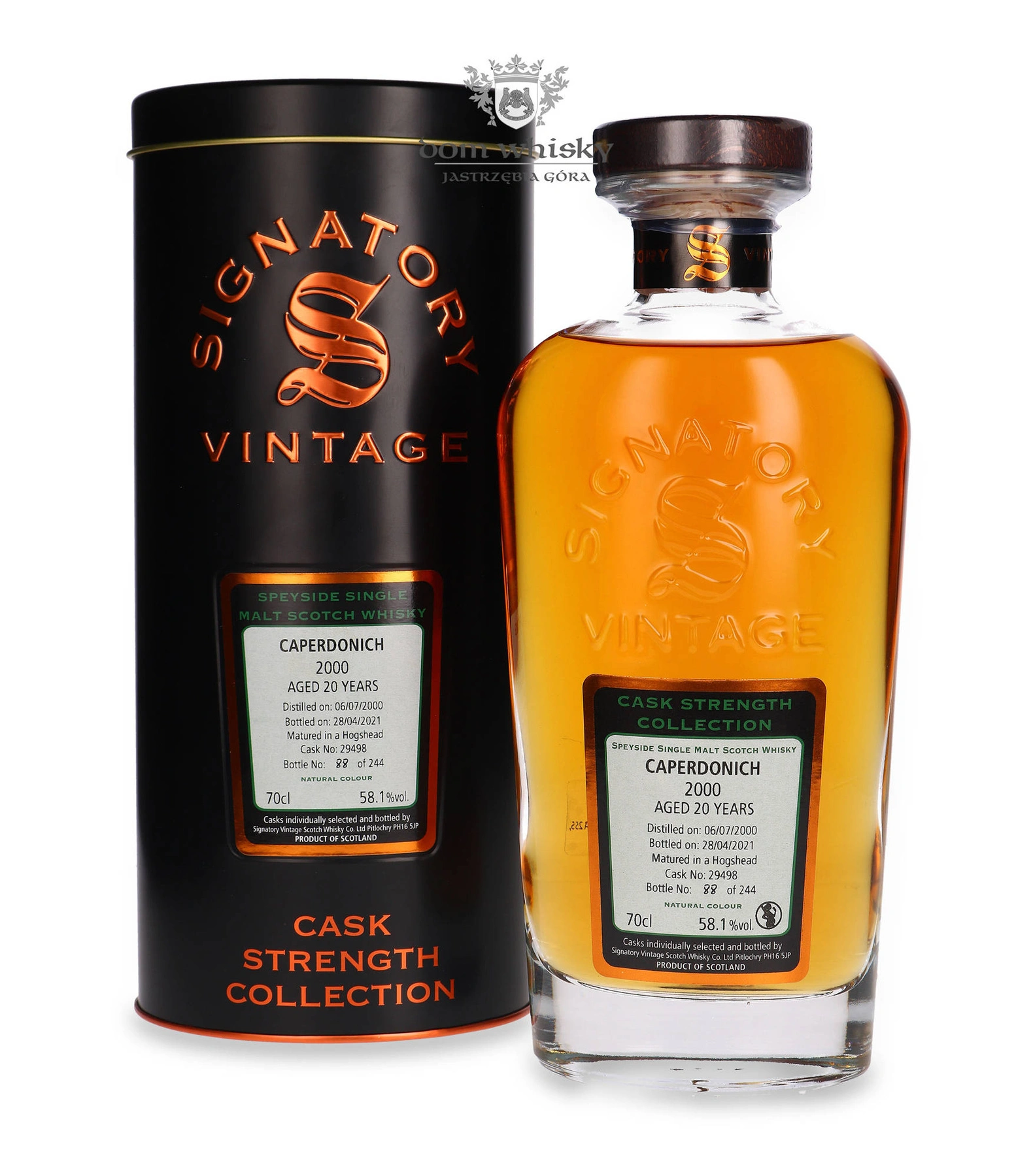Signatory Vintage 20 YO Caperdonich (D.2000, B.2021) Signatory Vintage