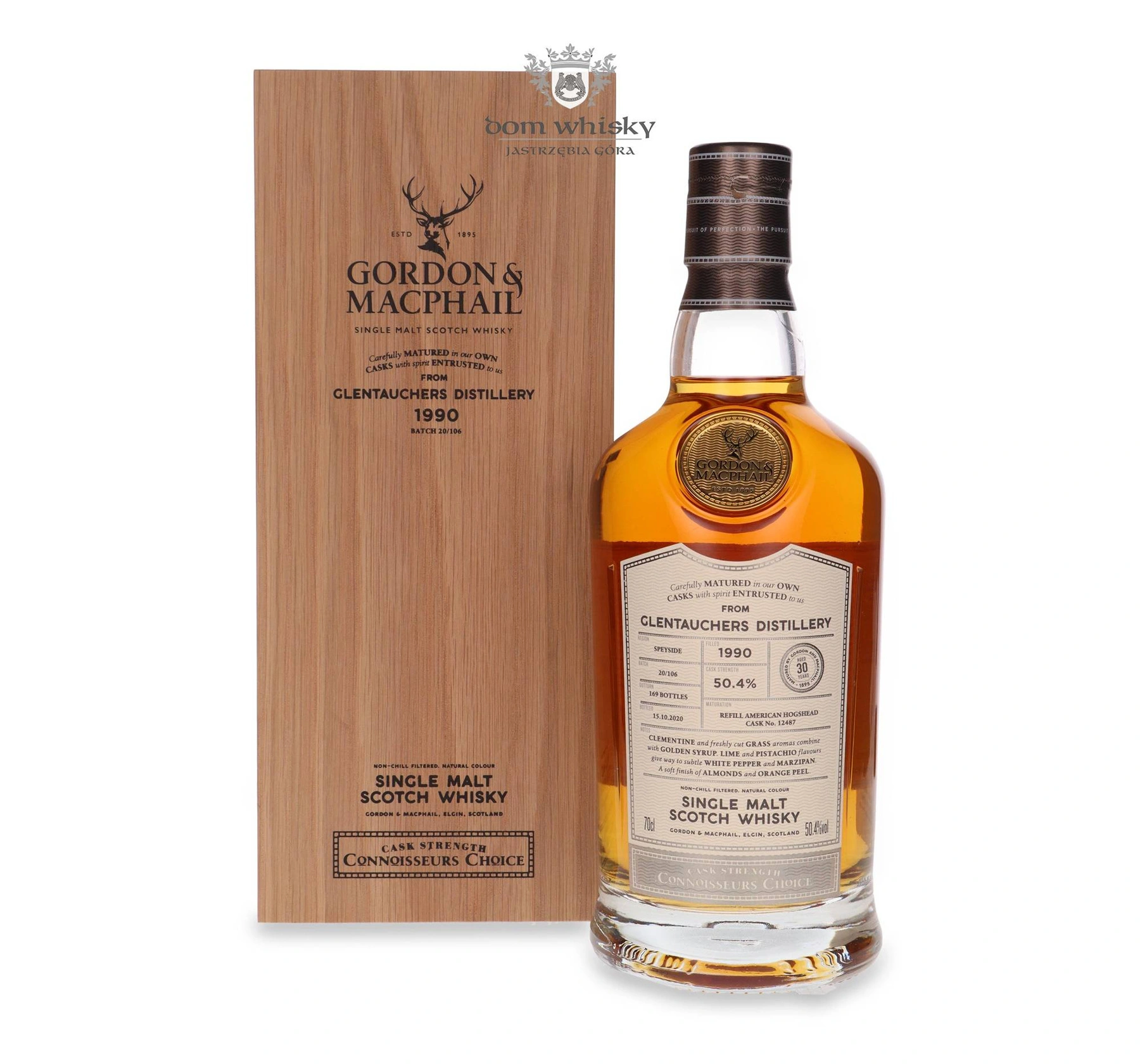 Glentauchers 30 YO (D.1990, B.2020) Connoisseurs Choice