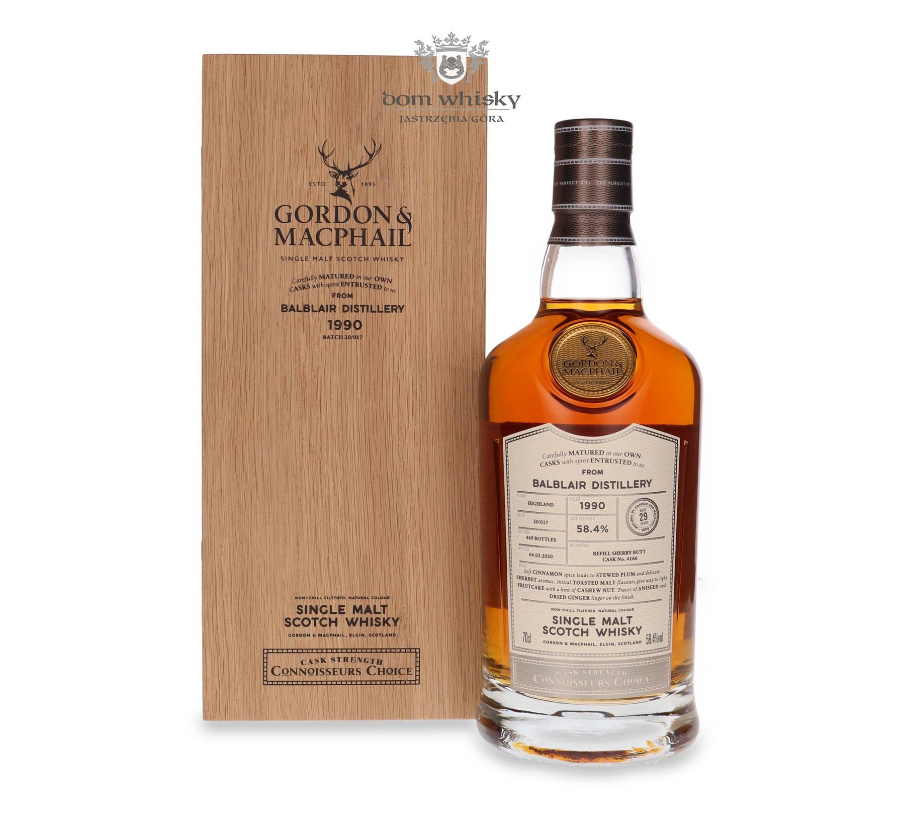 Gordon & Macphail 29 YO Balblair (D.1990, B.2020) Connoisseurs Choice