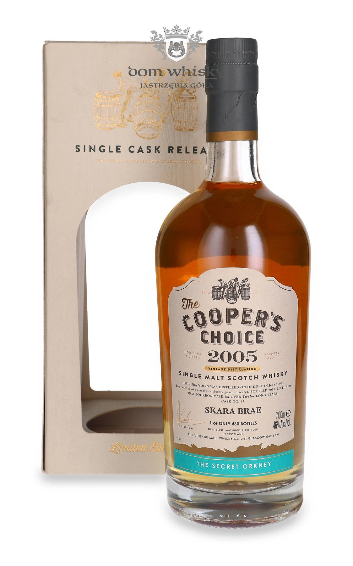 Skara Brae 12 YO (D.2005, B.2017), The Cooper’s Choice