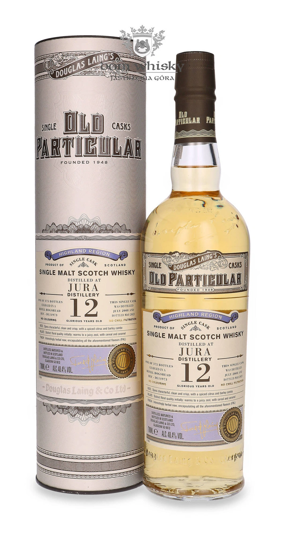 Douglas Laing 12 YO Jura (D.2008, B.2021) Douglas Laing’s Old Particular