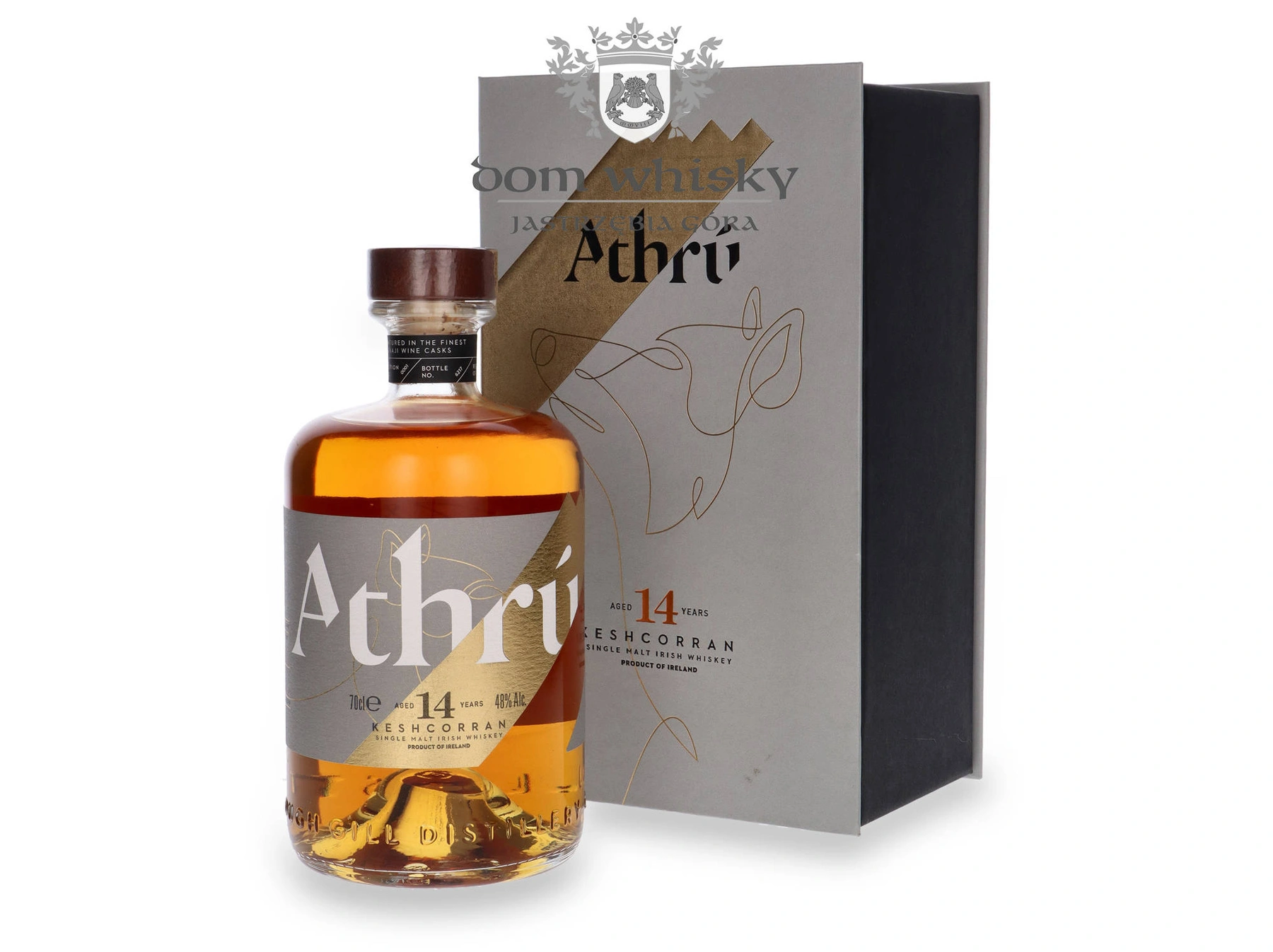 Lough Gill Distillery 14 YO Athrú Keshcorran Irish Single Malt Whiskey Tokaji Finish