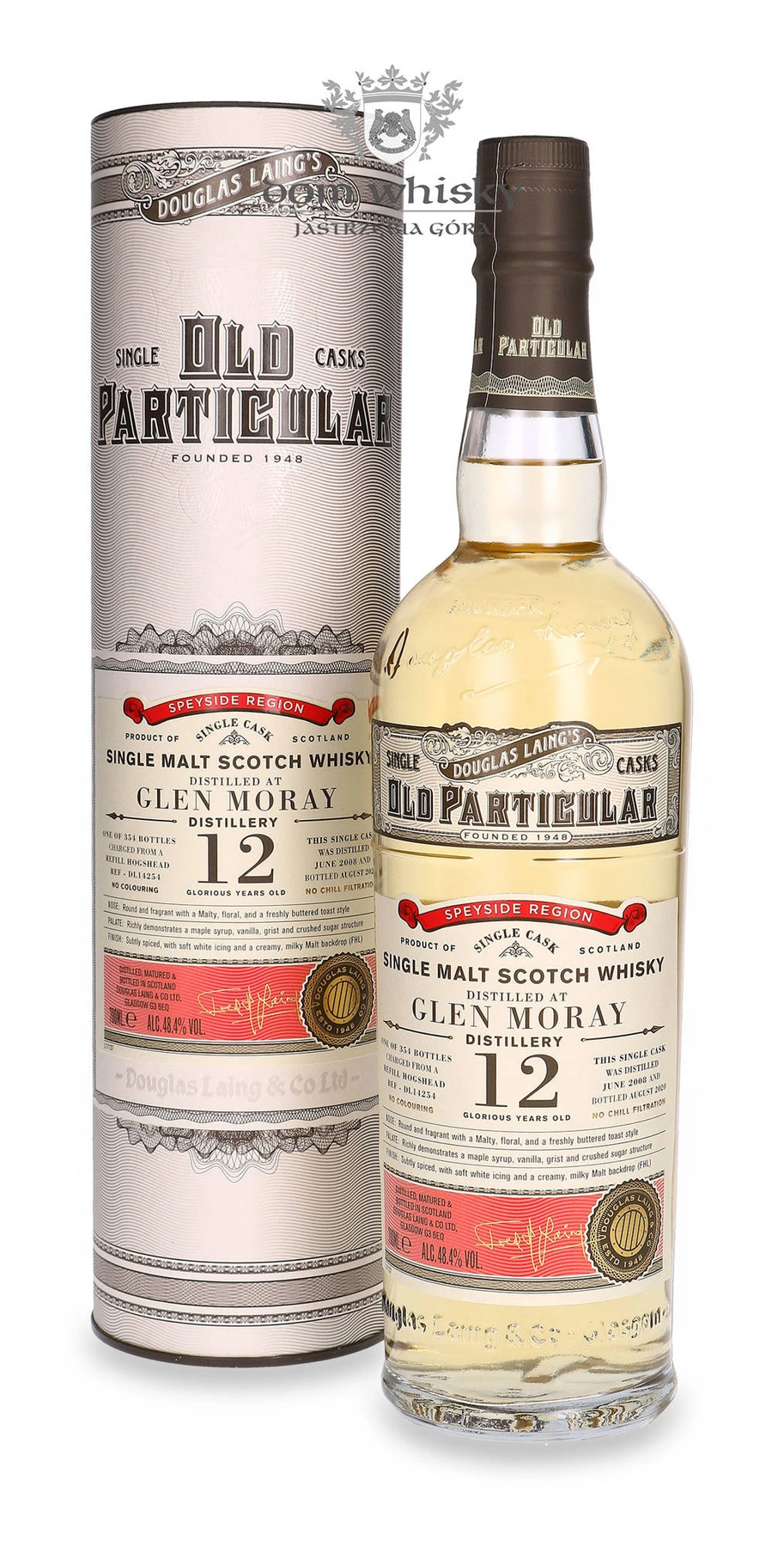 Douglas Laing & Co. 12 YO Glen Moray (D.2008, B.2020) Douglas Laing Old Particular