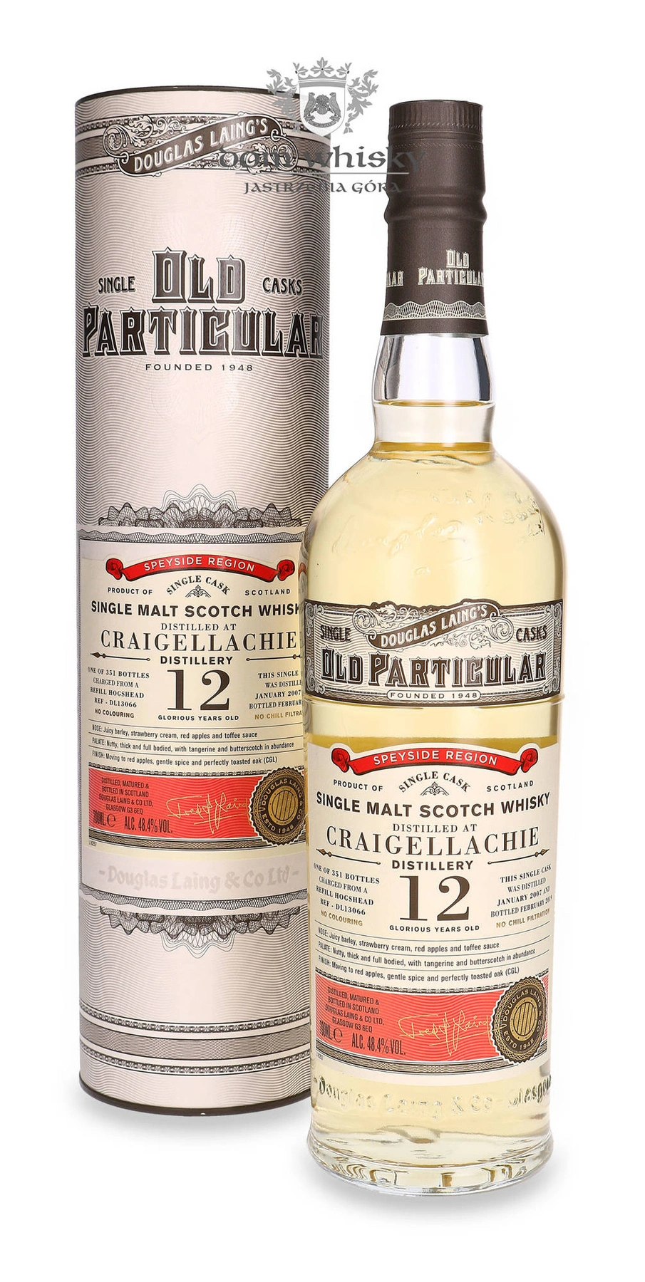 Douglas Laing 12 YO Craigellachie (D.2007, B.2019) Douglas Laing’s Old Particular