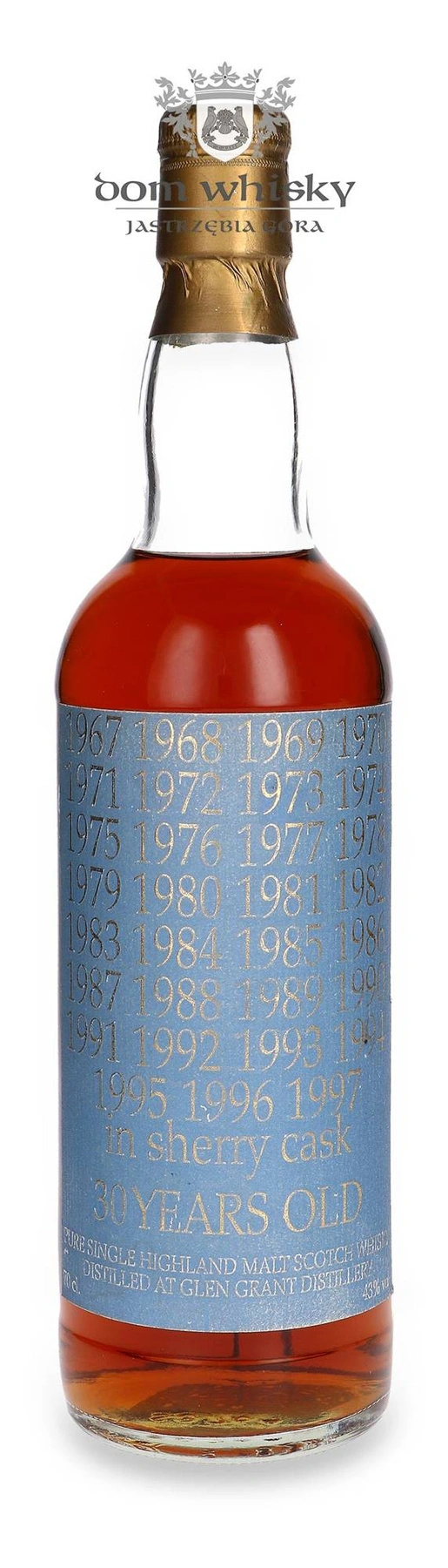 Signatory Vintage 30 YO Glen Grant (D.1967, B.1997) Signatory Vintage