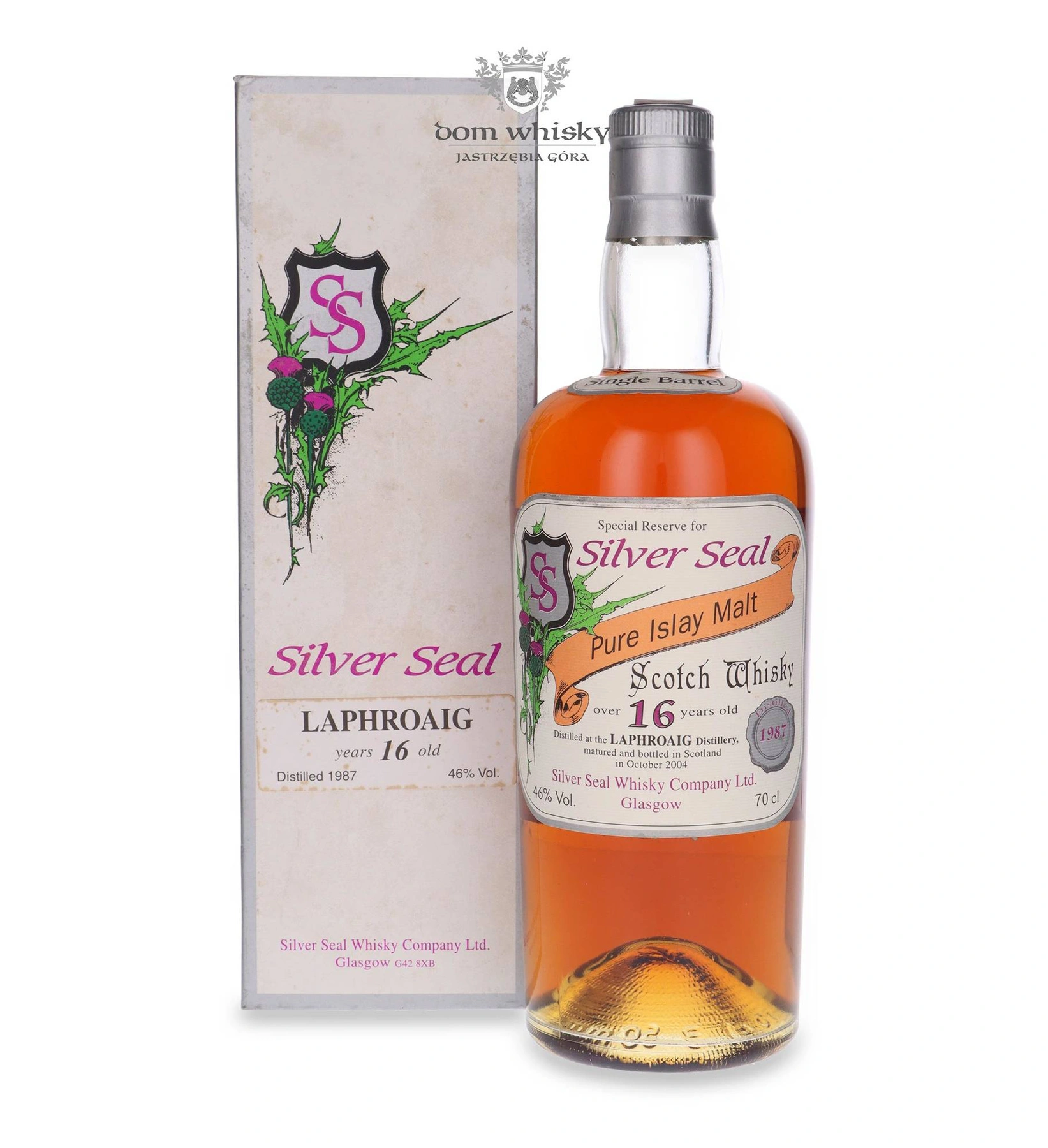 Silver Seal Whisky Co 16 YO Laphroaig ( D.1987, B.2004 ) Silver Seal