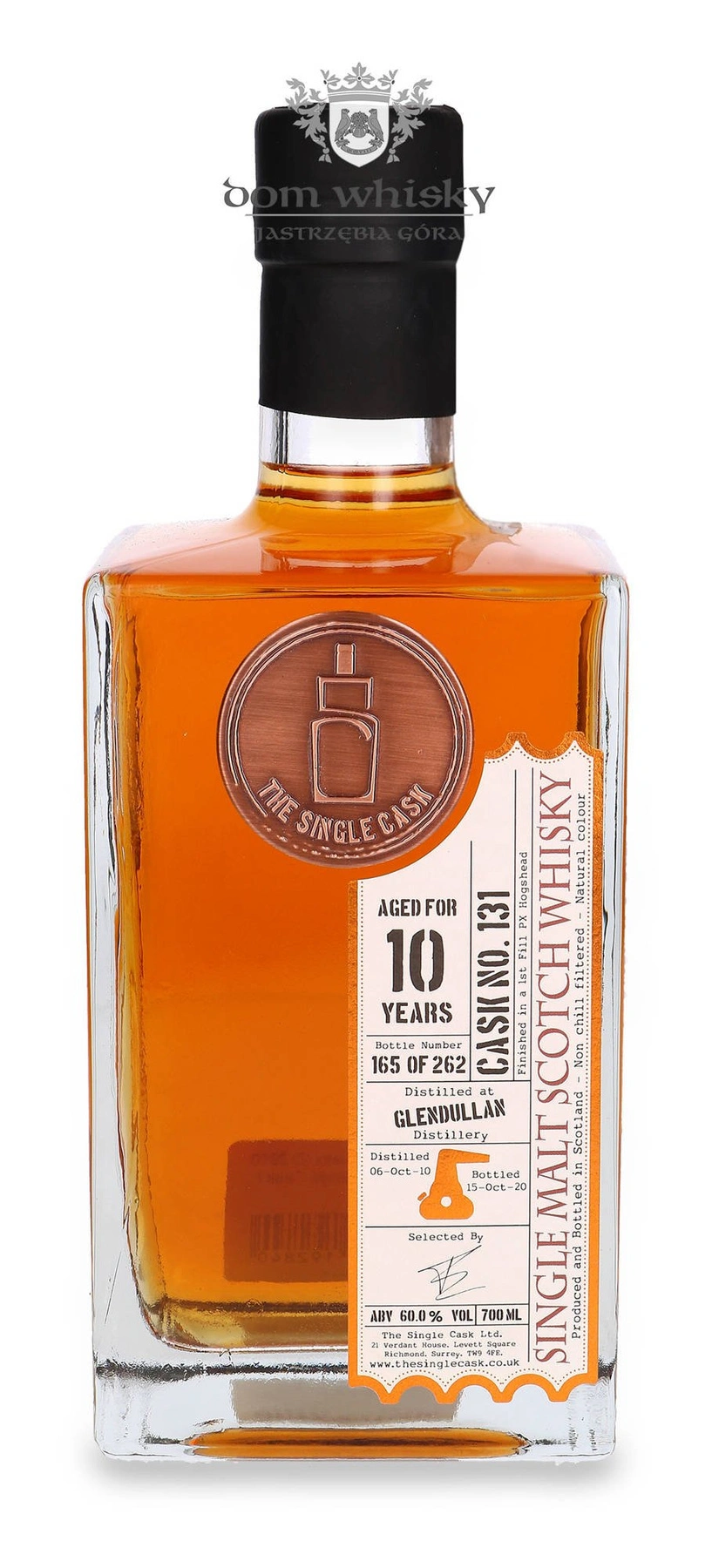 The Single Cask Ltd. 10 YO Glendullan (D.2010, B. 2020) PX Cask Finish, The Single Cask Ltd