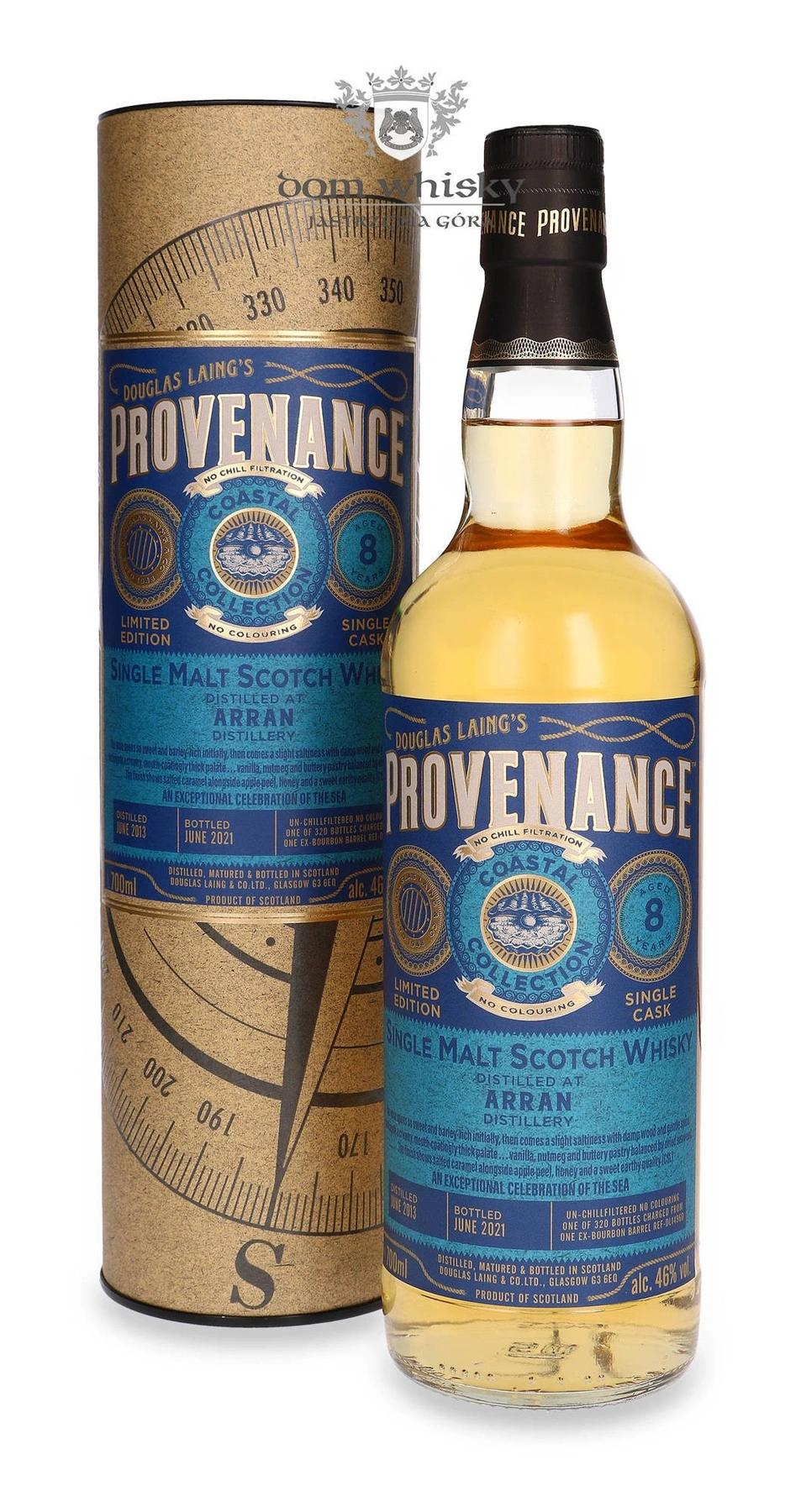 Douglas Laing & Co. 8 YO Arran (D.2013, B.2021) Douglas Laing’s Provenance