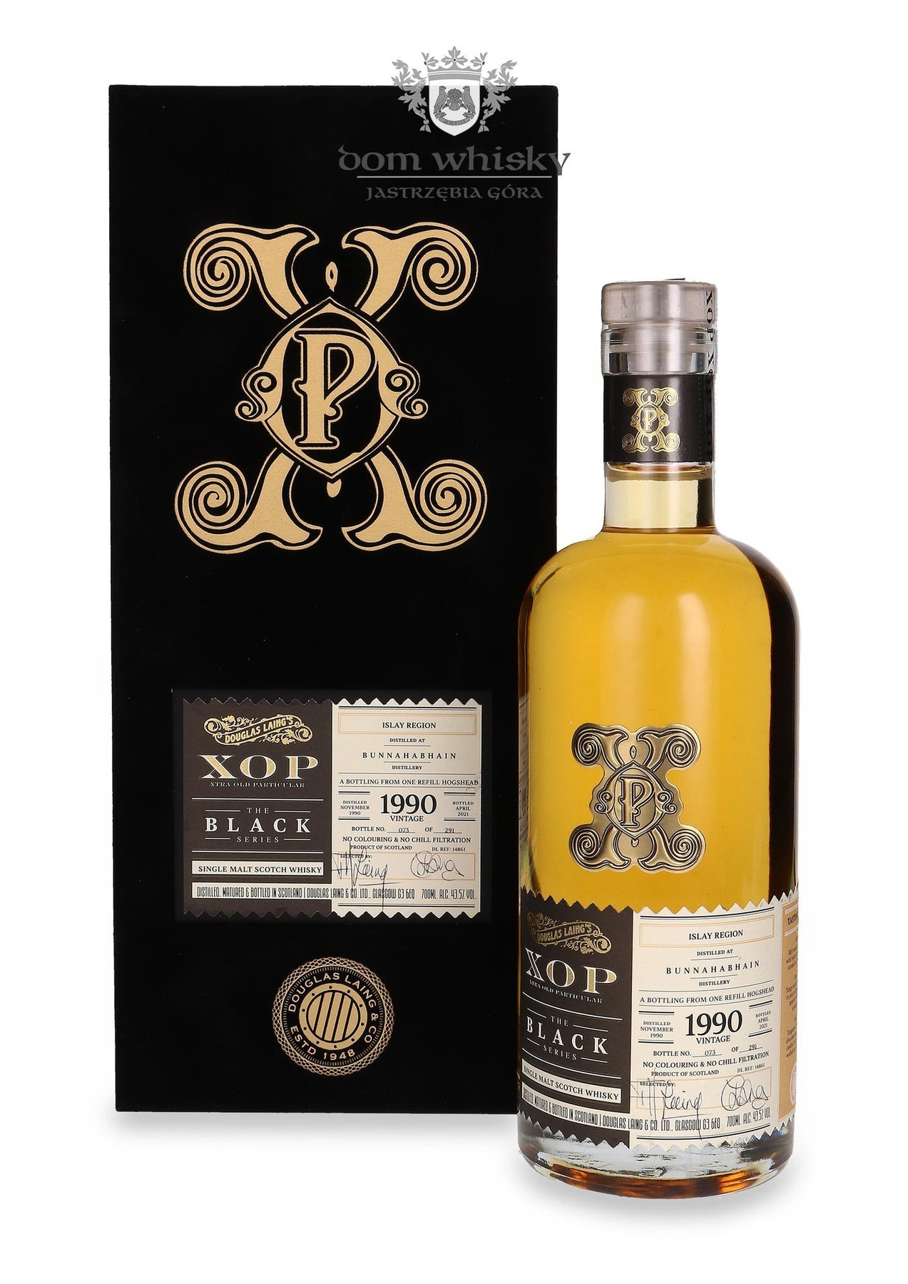 Douglas Laing & Co. Bunnahabhain 1990 (Bottled 2021) Douglas Laing’s Xop The Black Series