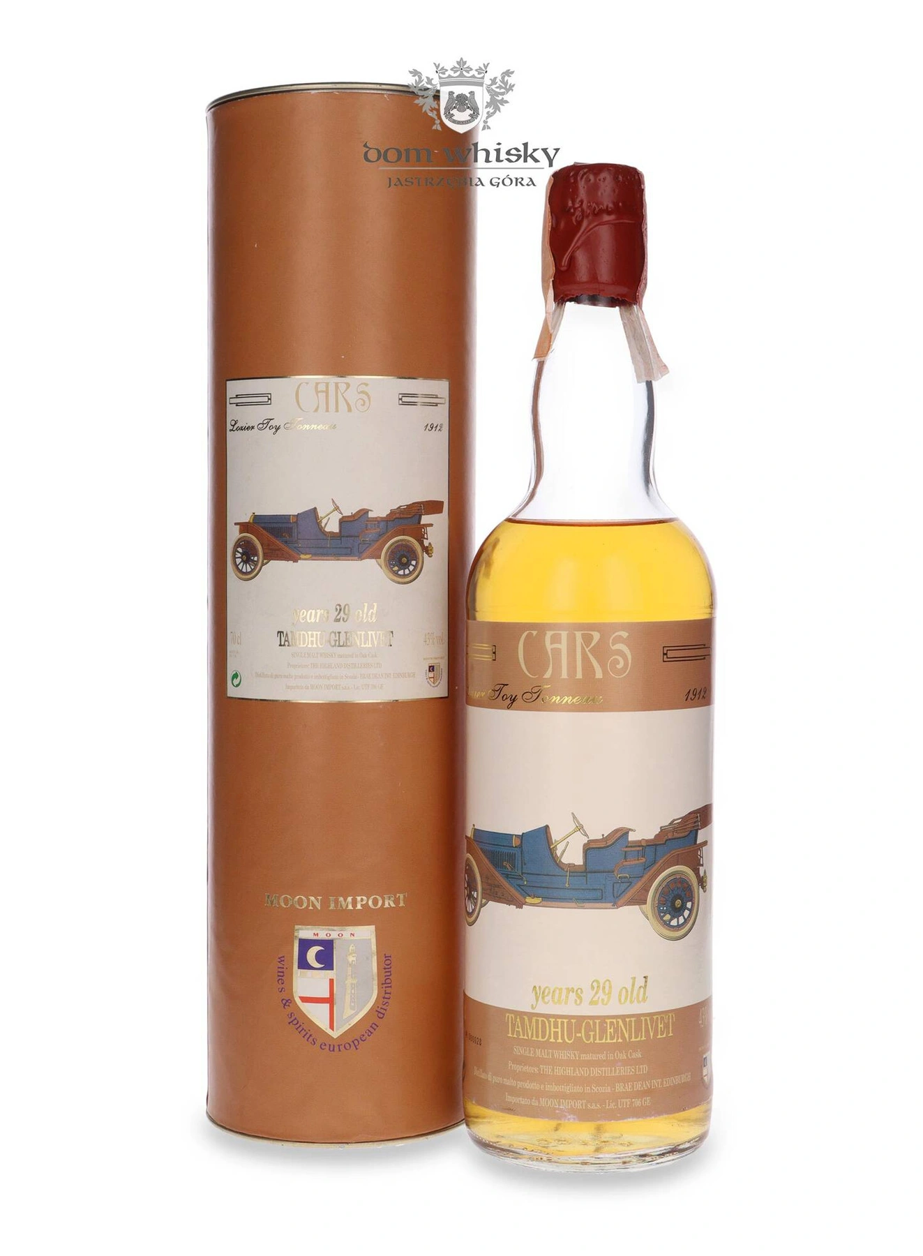 Moon Import 29 YO Tamdhu-Glenlivet Moon Import, Cars