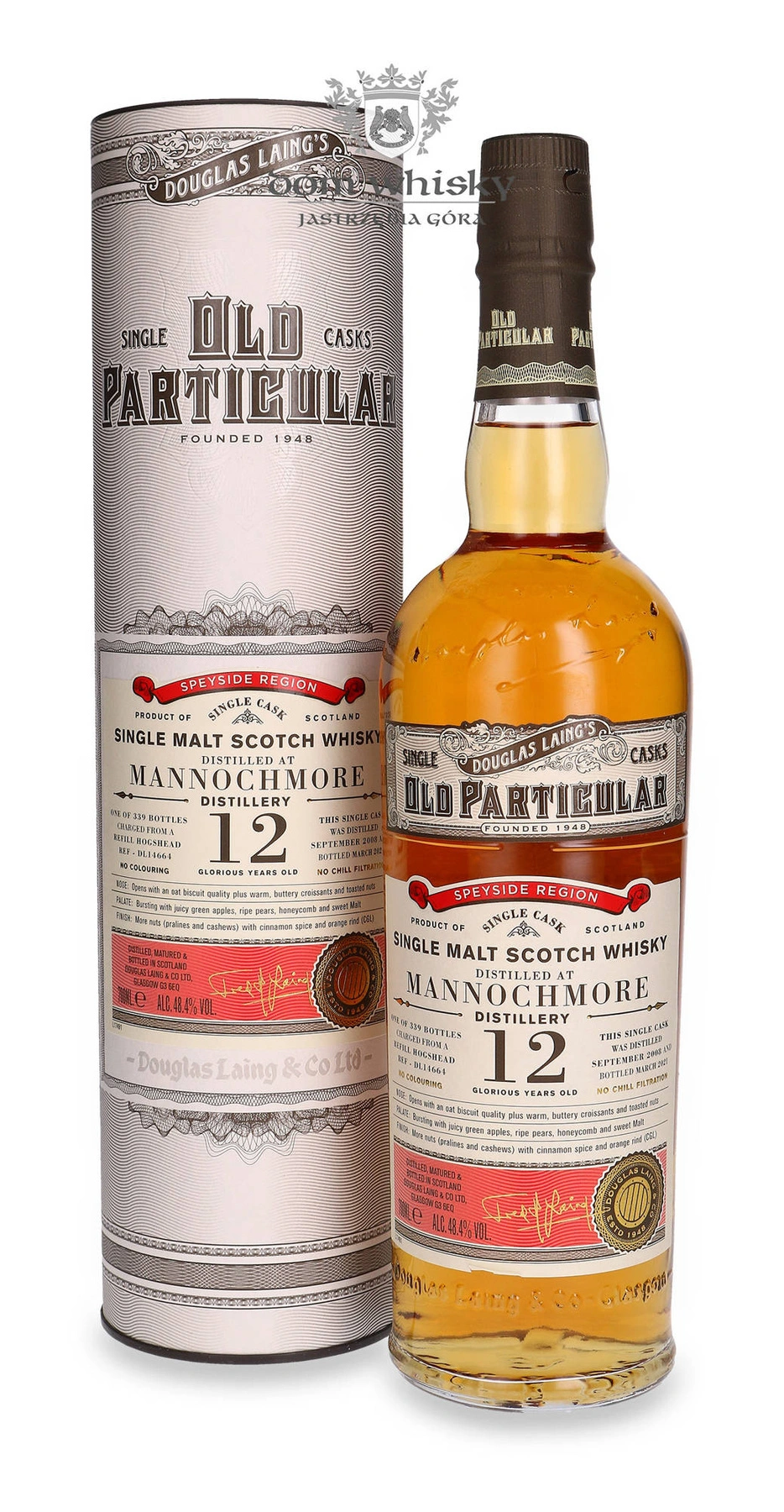 Douglas Laing 12 YO Mannochmore (D.2008, B.2021) Douglas Laing’s Old Particular