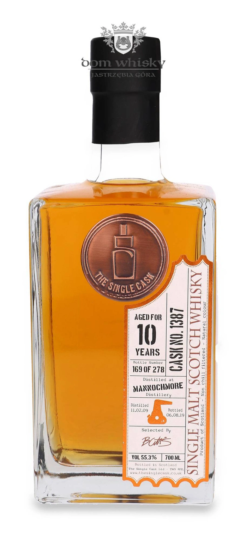 The Single Cask Ltd. 10 YO Mannochmore (D.2009, B.2019) The Single Cask Ltd