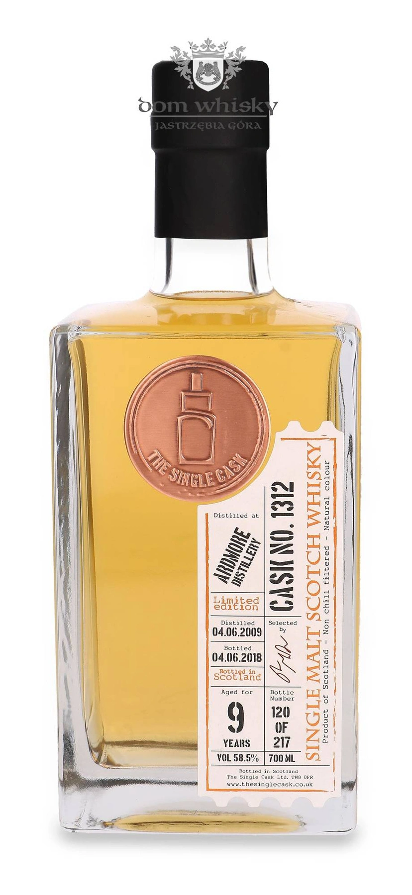 The Single Cask Ltd. 9 YO Ardmore (D.2009, B.2018) The Single Cask Ltd
