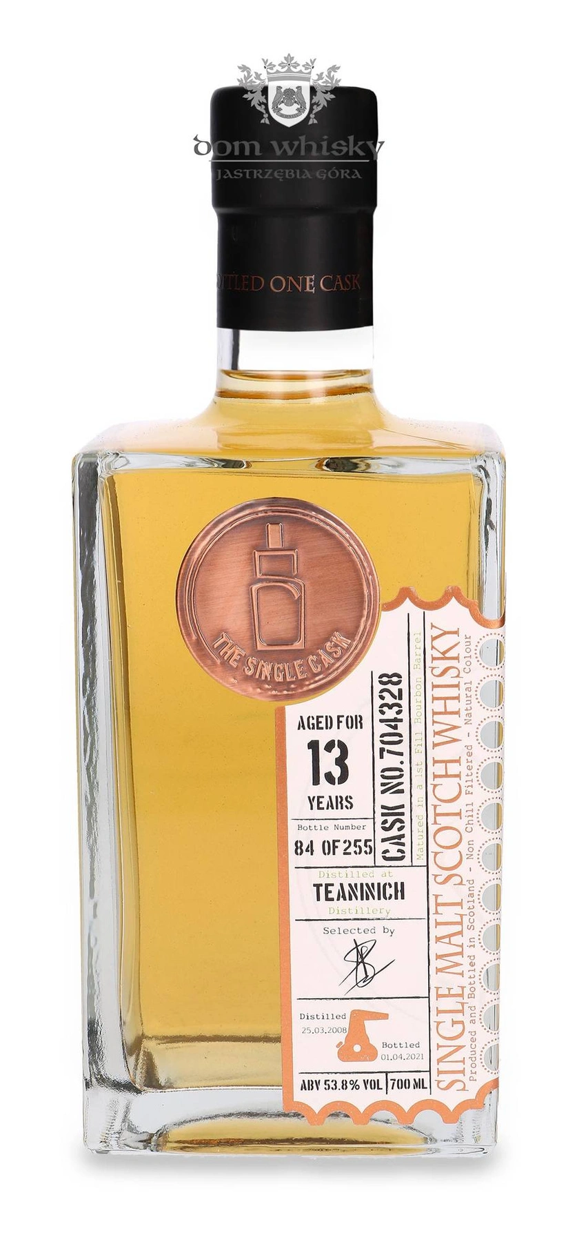 The Single Cask 13 YO Teaninich (D.2008, B.2021) The Single Cask