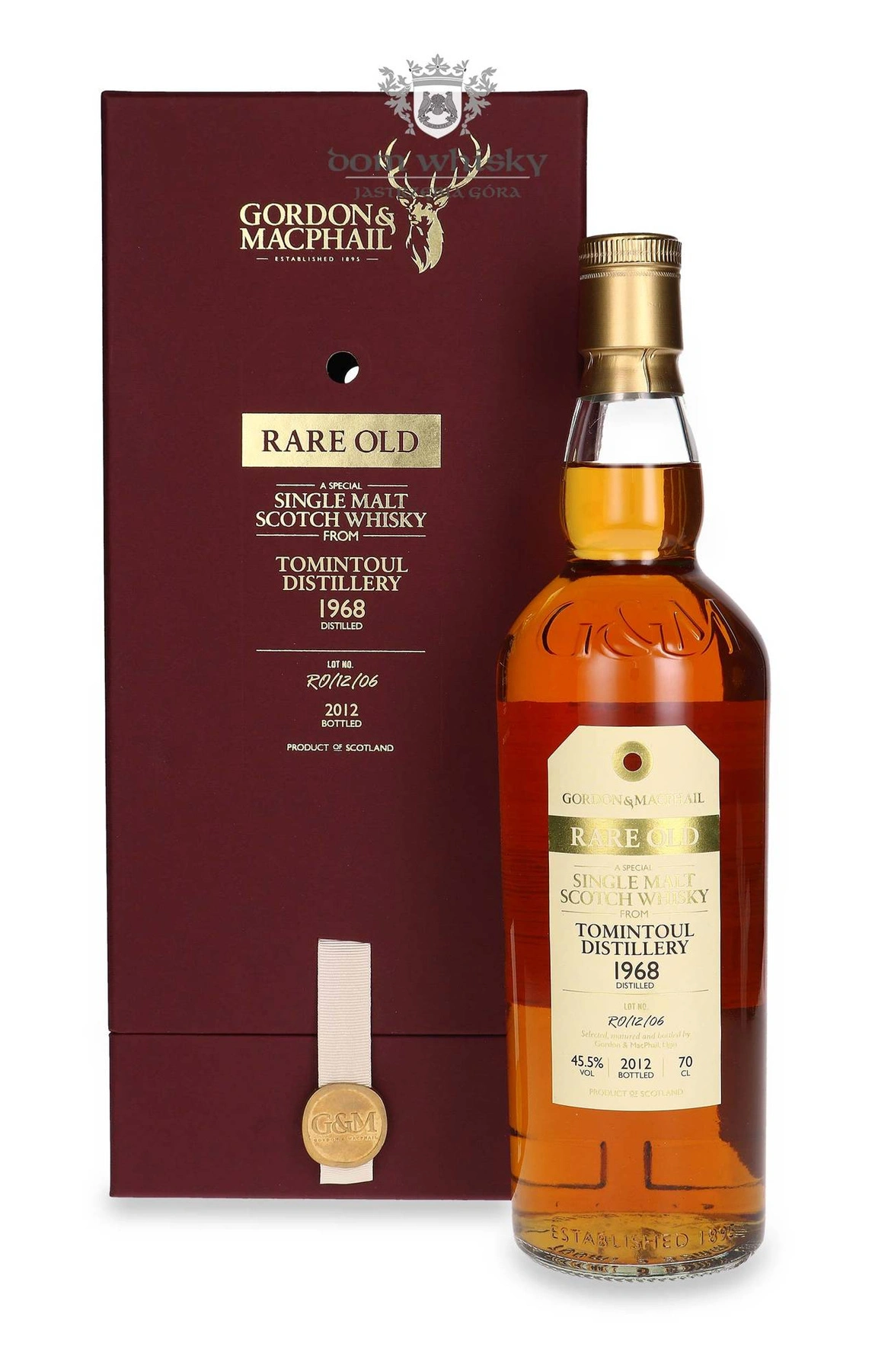 Gordon & Macphail Tomintoul 1968 (Bottled 2012) Gordon & Macphail Rare Old