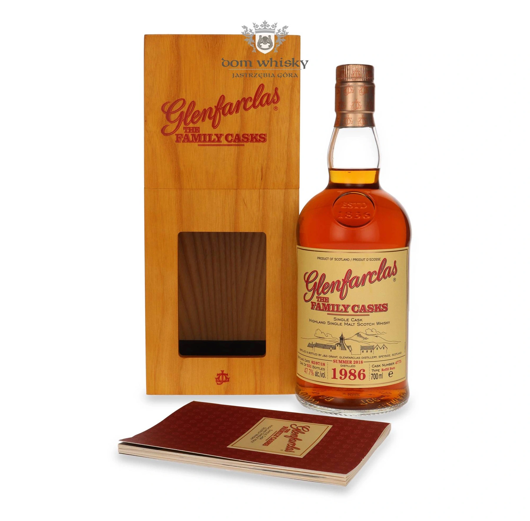 Glenfarclas The Family Casks 1986 (Bottled 2018)
