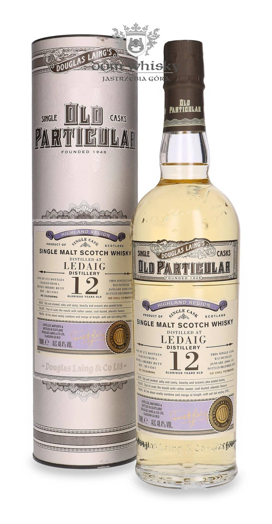 Douglas Laing 12 YO Ledaig (D.2008, B.2020) Douglas Laing’s Old Particular