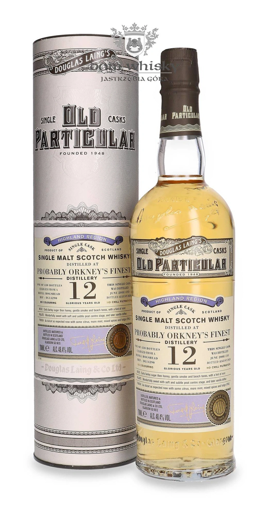Douglas Laing 12 YO Probably Orkney's Finest (D.2008, B.2020) Douglas Laing’s Old Particular