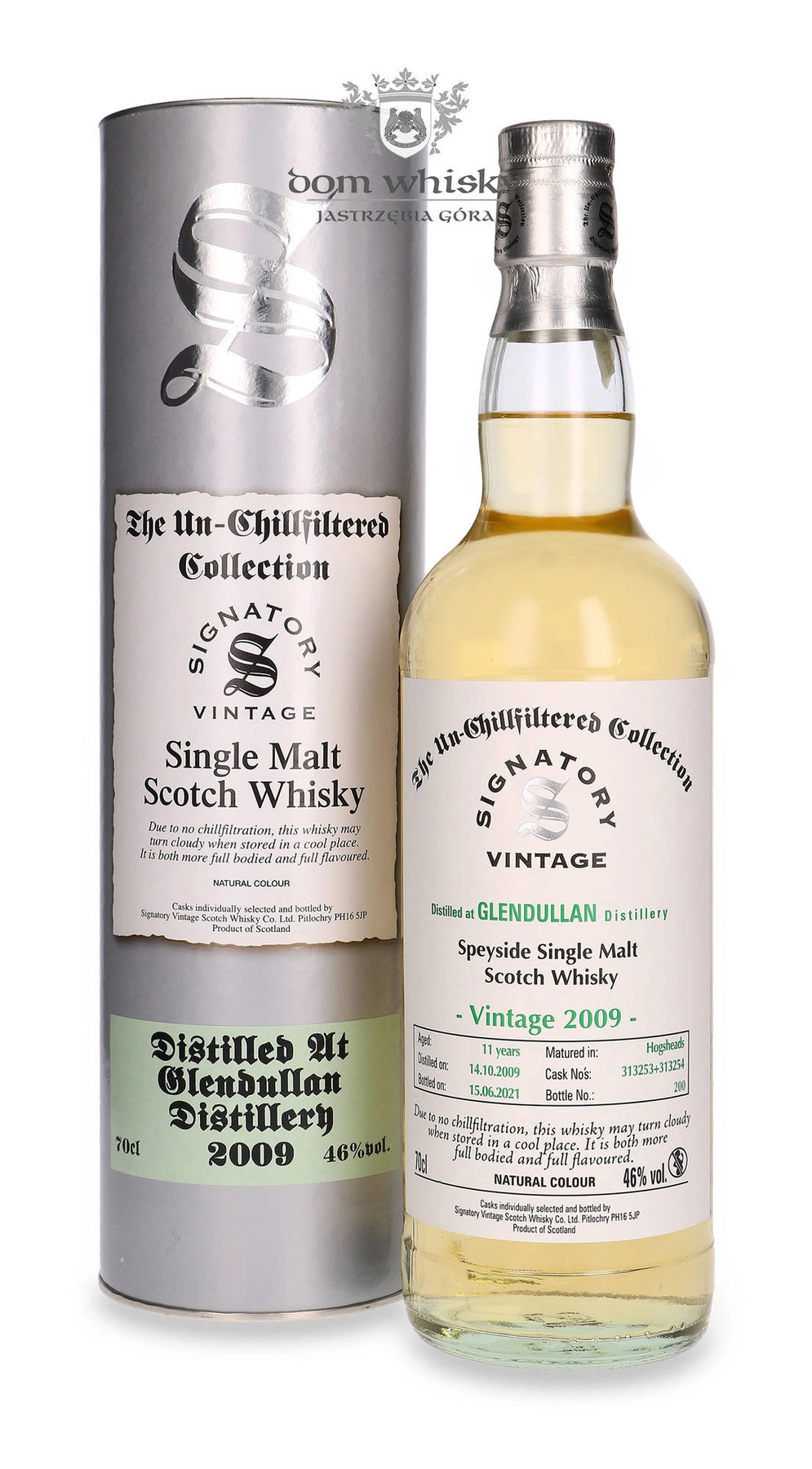Signatory Vintage 11 YO Glendullan (D.2009, B.2021) Signatory Vintage