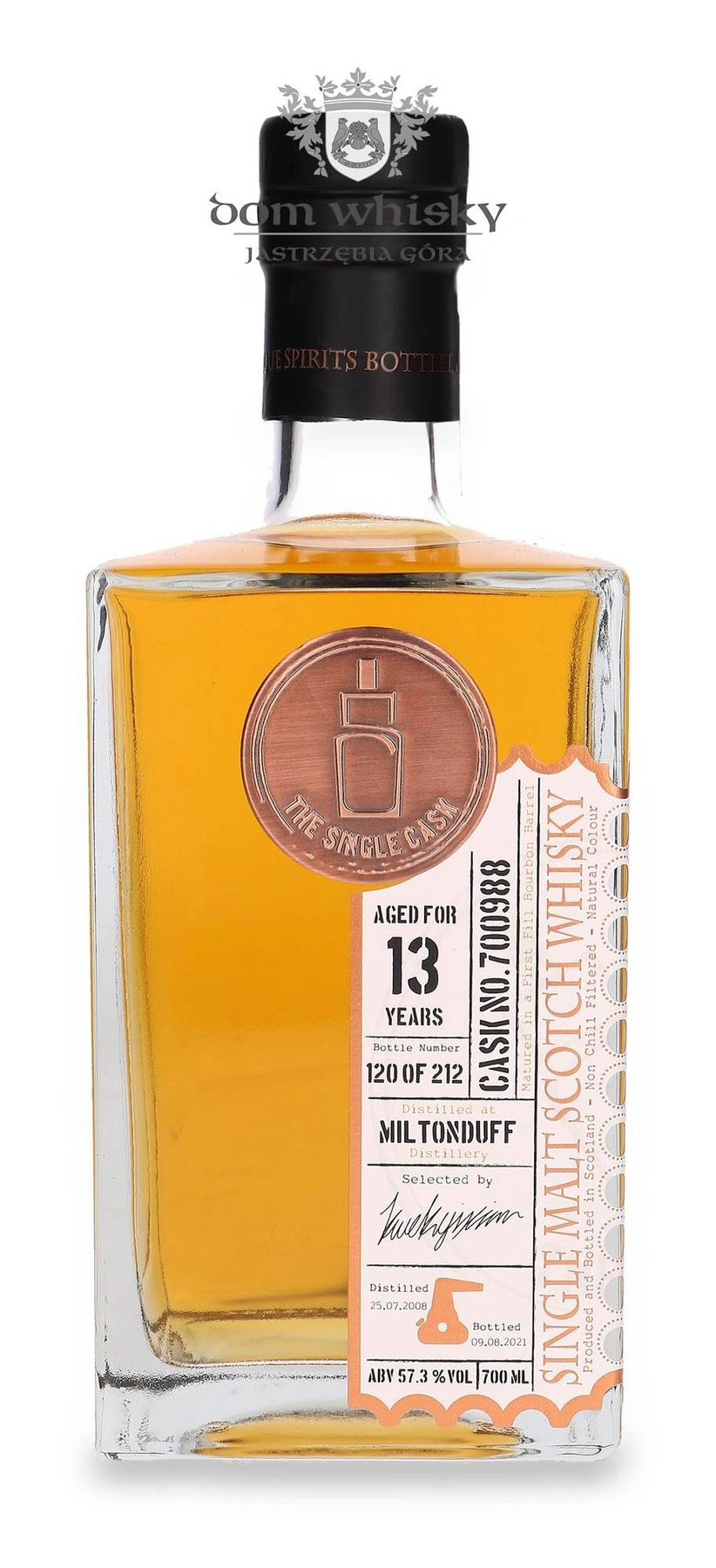 The Single Cask 13 YO Miltonduff (D.2008, B.2021) The Single Cask