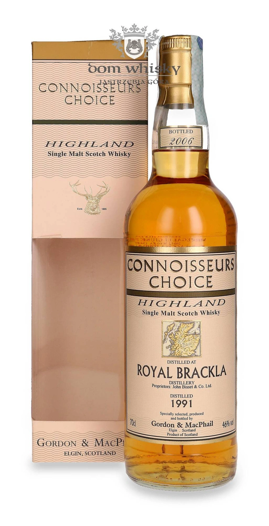 Gordon & Macphail Royal Brackla 1991 (Bottled 2006) Connoisseurs Choice