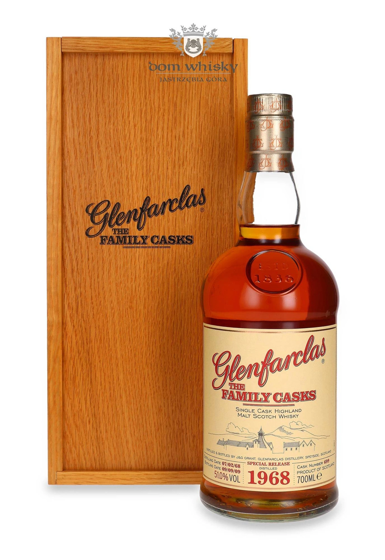 Glenfarclas The Family Casks 1968 (Bottled 2009) Selected By Luc Timmermans