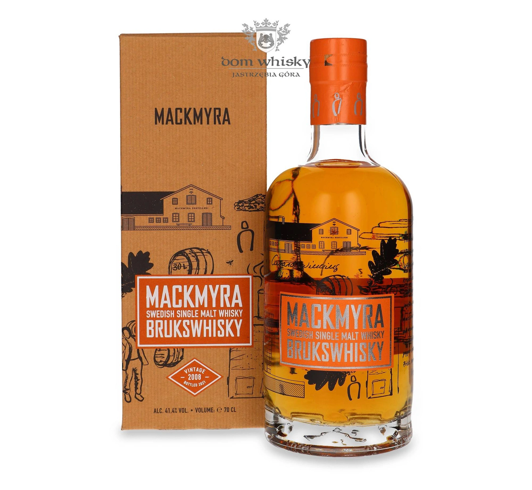 Mackmyra Distillery Brukswhisky Vintage 2008 (Bottled 2021)
