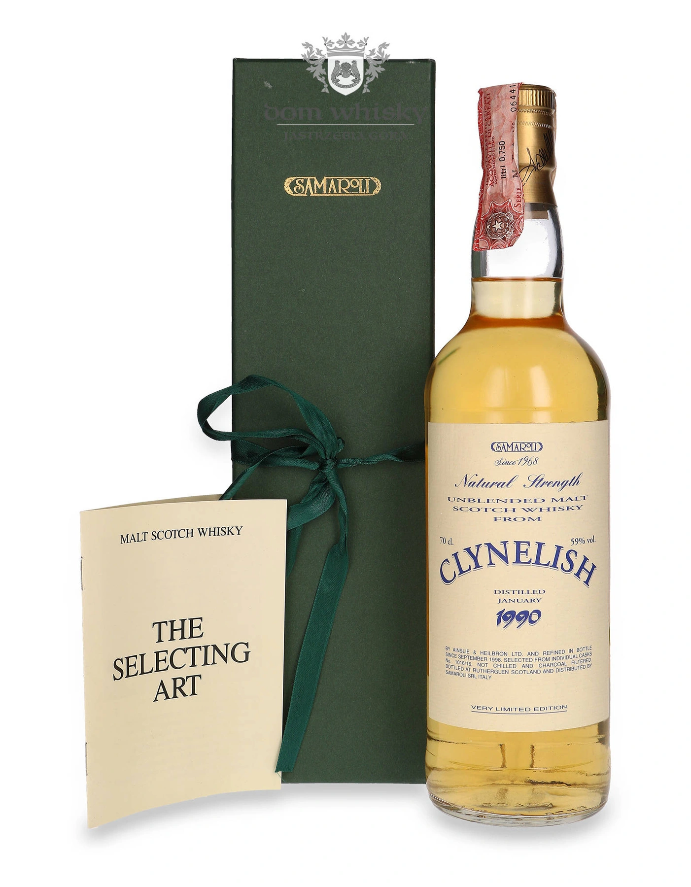 Samaroli Clynelish 1990 (Bottled 1998) Natural Strength