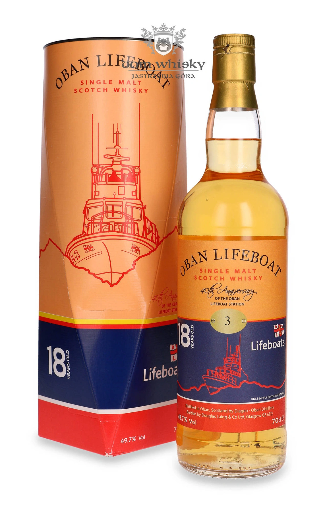 Douglas Laing & Co. 18 YO Oban 40th Anniversary Of The Oban Lifeboat Station
